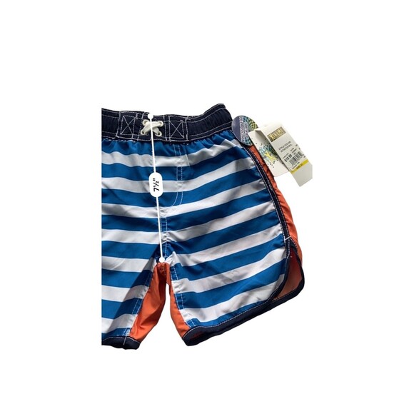 iXtreme Toddler Boys Swim Trunks size 2T Blue Striped Beach Vacation Swim Lesson - Picture 13 of 15